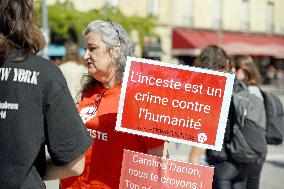 Demonstration In Support Of Gisele Pelicot - Bordeaux