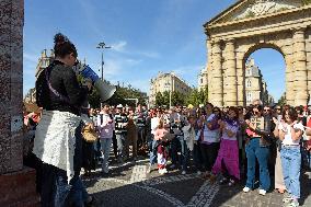 Demonstration In Support Of Gisele Pelicot - Bordeaux