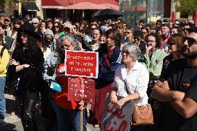 Demonstration In Support Of Gisele Pelicot - Bordeaux