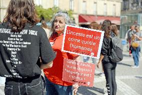 Demonstration In Support Of Gisele Pelicot - Bordeaux