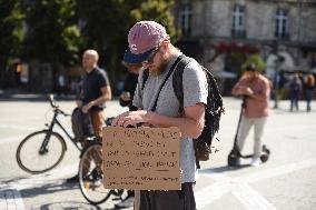 Demonstration In Support Of Gisele Pelicot - Bordeaux