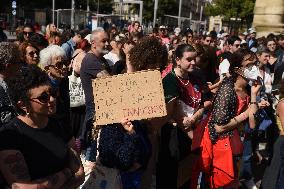 Demonstration In Support Of Gisele Pelicot - Bordeaux