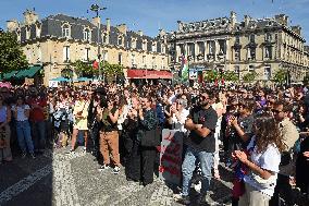 Demonstration In Support Of Gisele Pelicot - Bordeaux