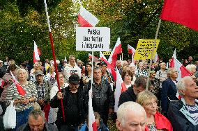 Anti-government Rally In Warsaw