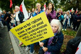 Anti-government Rally In Warsaw