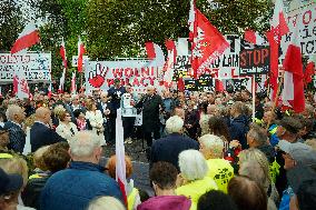 Anti-government Rally In Warsaw