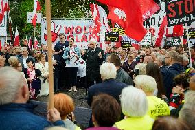 Anti-government Rally In Warsaw