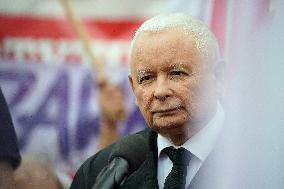 Anti-government Rally In Warsaw