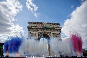 Parade Of French Athletes - Paris