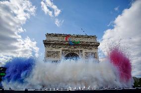 Parade Of French Athletes - Paris