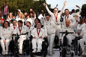 Parade Of French Athletes - Paris