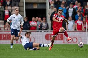 Middlesbrough FC v Preston North End FC - Sky Bet Championship