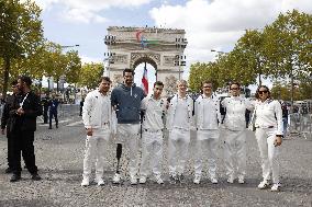 Parade Of French Athletes - Paris