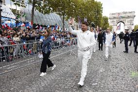 Parade Of French Athletes - Paris