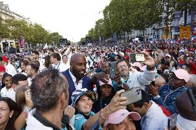 Parade Of French Athletes - Paris