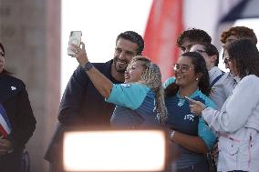 Parade Of French Athletes - Podium - Paris