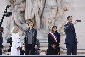 Parade Of French Athletes - Podium - Paris