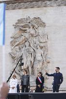 Parade Of French Athletes - Podium - Paris