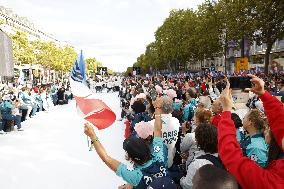 Parade Of French Athletes - Paris