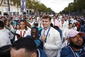 Parade Of French Athletes - Paris