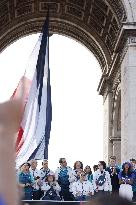 Parade Of French Athletes - Podium - Paris