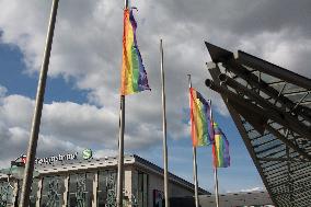 CSD In Dortmund And Counter CSD Demo From Right Wing Groups