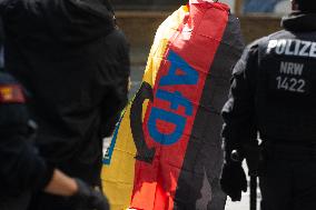 CSD In Dortmund And Counter CSD Demo From Right Wing Groups