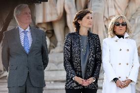 Parade Of French Athletes - Podium - Paris