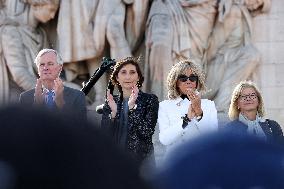 Parade Of French Athletes - Podium - Paris