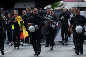 CSD In Dortmund And Counter CSD Demo From Right Wing Groups