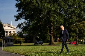 White House In-Town Pool September 14, 2024