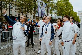 Parade Of French Athletes - Paris