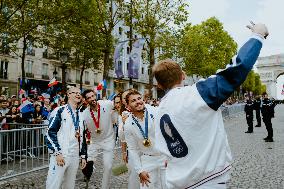 Parade Of French Athletes - Paris