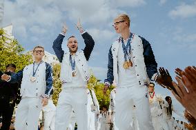 Parade Of French Athletes - Paris