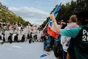 Parade Of French Athletes - Paris