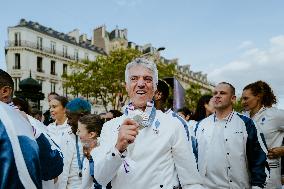 Parade Of French Athletes - Paris