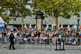 Parade Of French Athletes - Paris