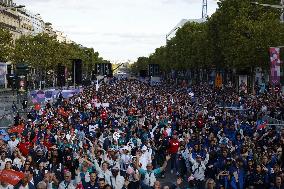 Parade Of French Athletes - Paris