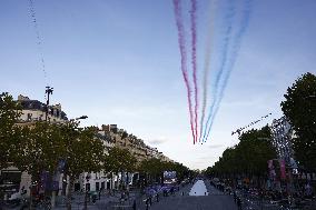 Parade Of French Athletes - Paris