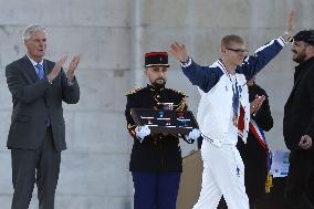 Parade Of French Athletes - Podium - Paris