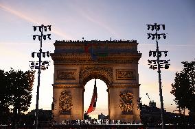 Parade Of French Athletes - Podium - Paris