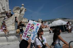 Gender Liberation March In Washington DC