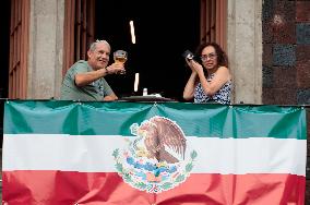 Mexicans And Tourists Get Ready For The Grito De Independencia Of Mexico This September 15