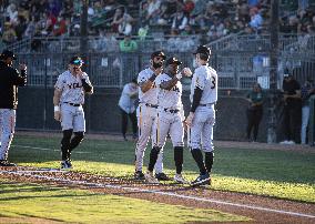 Oakland Ballers Beat Yolo High Wheelers In Game Two (round One) Of Pioneer Baseball League's Playoffs