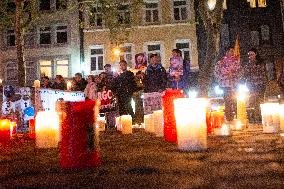 Memorial For Second Anniversary Of Mahsa Amini Death In Cologne