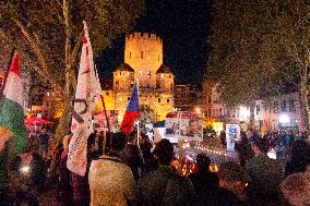 Memorial For Second Anniversary Of Mahsa Amini Death In Cologne