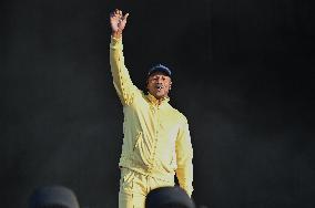 MC Solaar Concert At Fete de l'Humanite - Bretigny