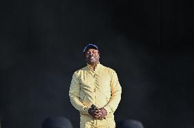 MC Solaar Concert At Fete de l'Humanite - Bretigny