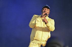 MC Solaar Concert At Fete de l'Humanite - Bretigny