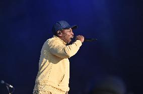 MC Solaar Concert At Fete de l'Humanite - Bretigny